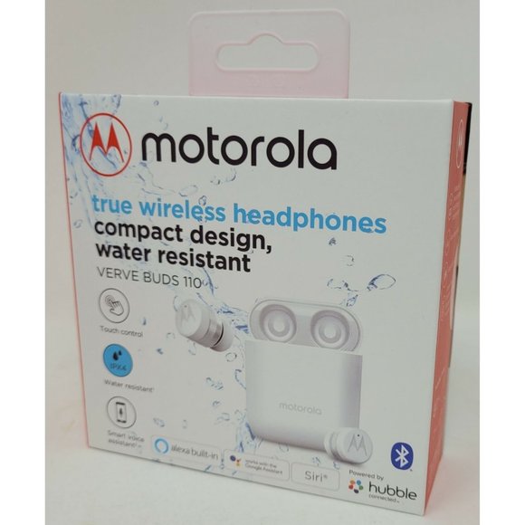 Motorola Other - Motorola Verve Buds 110 Bluetooth Wireless Earbuds Headphones & Charging Base